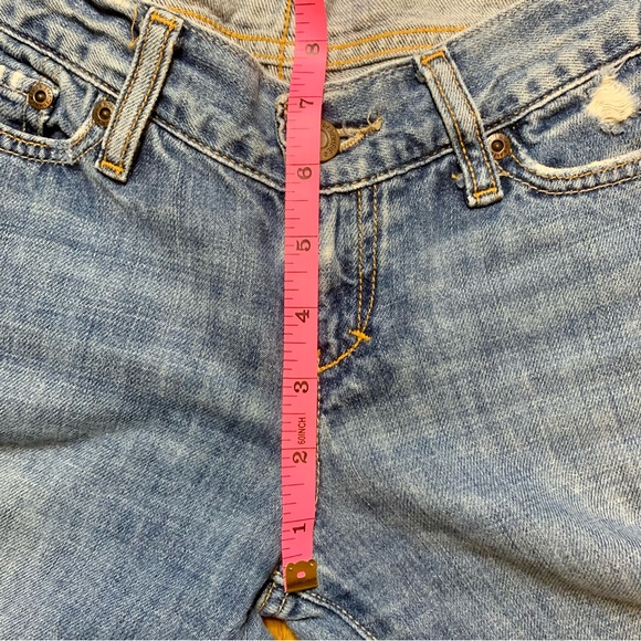 Vintage Abercrombie & Fitch Madison Distressed Low Rise Jean - Picture 7 of 8